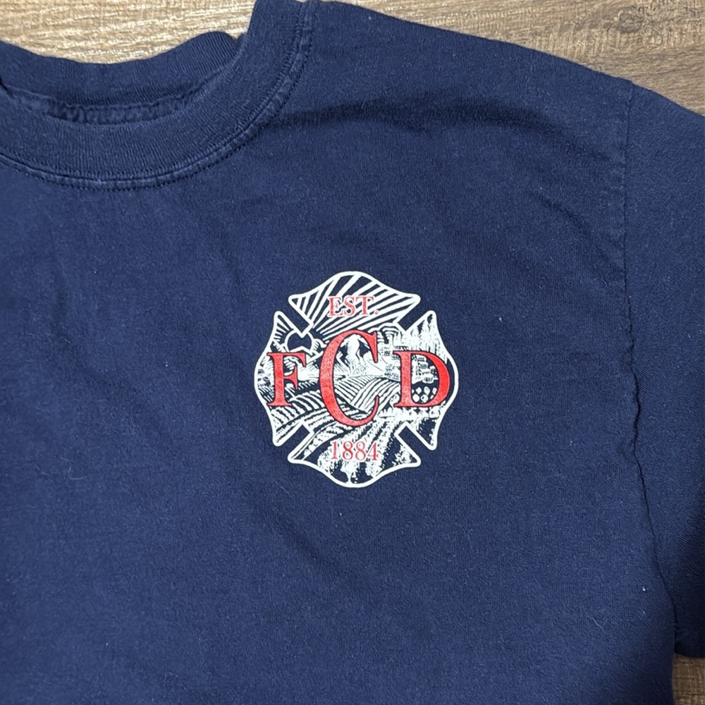 Vintage Calistoga Fire Department T-Shirt - Picture 3 of 5